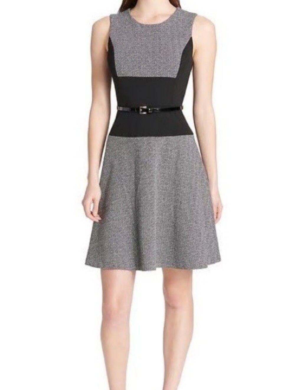 TOMMY HILFIGER BLACK AND WHITE DRESS